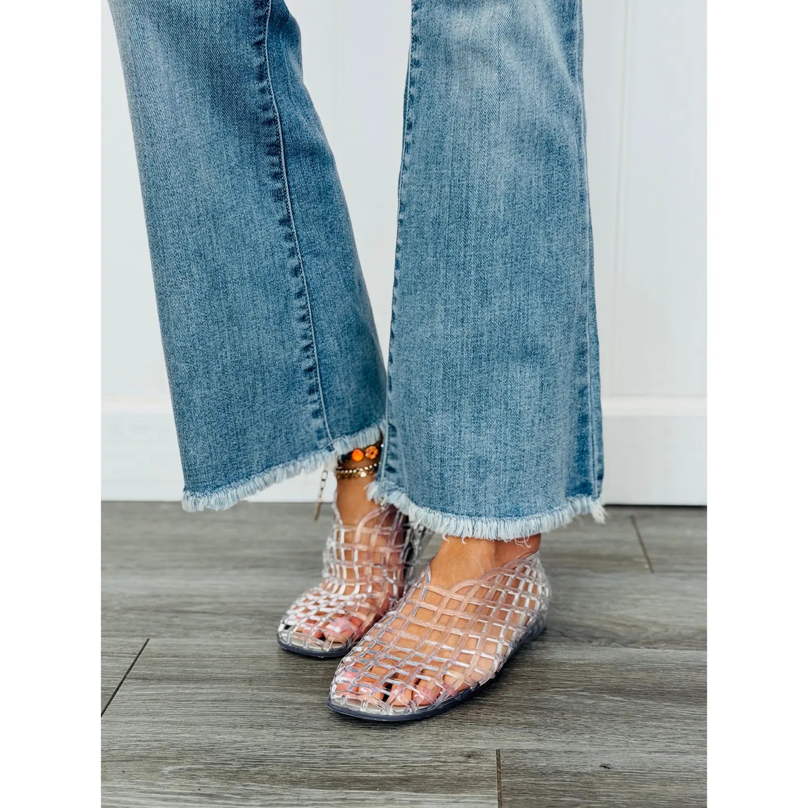 Judy Blue Kennedy Kick Flare Jeans (Reg. and Plus)