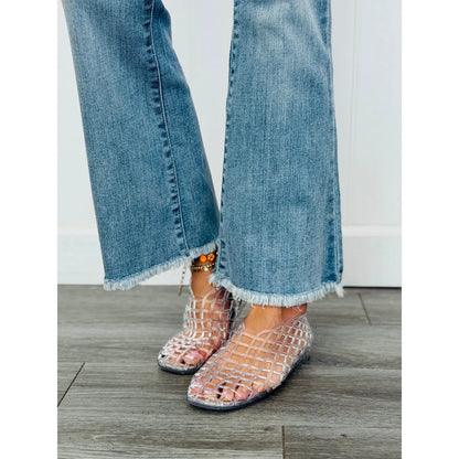 Judy Blue Kennedy Kick Flare Jeans (Reg. and Plus)